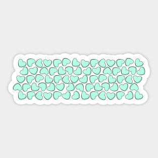 Convo Hearts Sticker